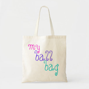 tricot drôle "mon sac de boule" pour des boules d