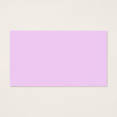 Tricot en fibres Carte de visite en laine  en mout (Dos)