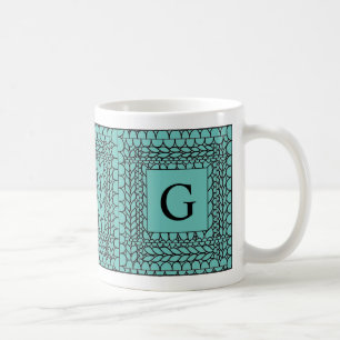 Tricot ENVERS SARCELLE Mug Blanc + Initiale