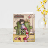 Tricot intense - Cartes de notes (Fleur jaune)