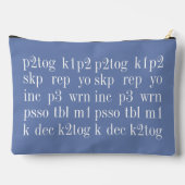 TRICOT MOTS Grand Accessoire Sac II (Verso)