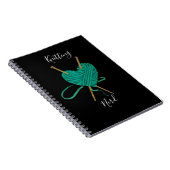 Tricot Nerd Carnet Journal pour les Knitters (Côté Droit)