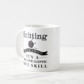 Tricotage : Une tasse à la vie quotidienne (Devant gauche)