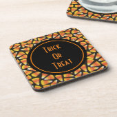 Tricoter Ou Traiter Dessous de verre De Corne À Bo (Côté gauche)