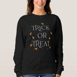 Tricoter Ou Traiter Sweatshirt Halloween