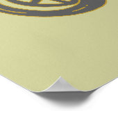 Tricycle Graphic voor kinderen Poster (Hoek)