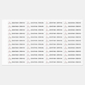 Tricycle ou fer sur logo Étiquettes (Feuille)