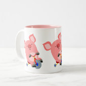Tricycle Tricycle Pig Mug (Devant gauche)