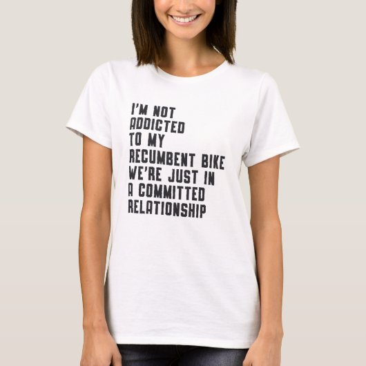 Tricycle Triker ligfiets Trike Retro T-shirt