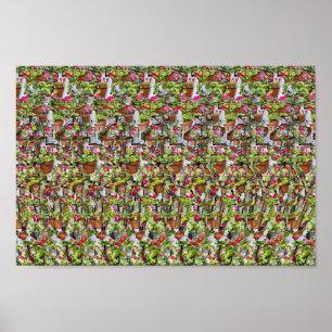 Tricycle - Verborgen 3D-afdrukken Poster