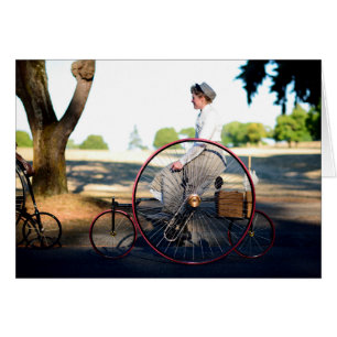 Tricycle victorien de haut-roue