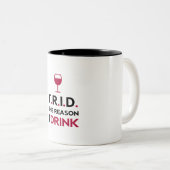 TRID la raison je bois la tasse modifiée la (Devant droit)