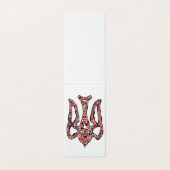 Trident de l'emblème national ukrainien tryzub sty (Outside Unfolded)