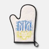 Trident de l'emblème ukrainien tryzub dispersant l (Recto)