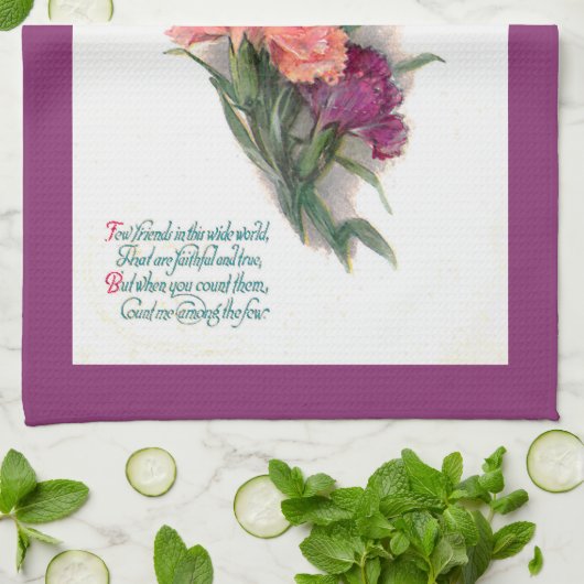 Tried en True Friend Theedoek (Gevouwen)