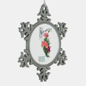 Tried en True Friend Tin Sneeuwvlok Ornament (Links)