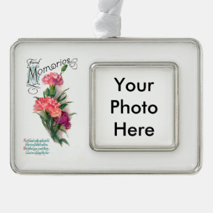 Tried en True Friend Verzilverd Kader Ornament