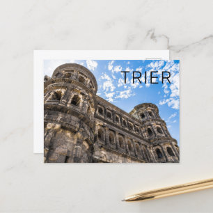 Trier Porta Nigra Rijnland-Palts Duitsland Feestdagenkaart