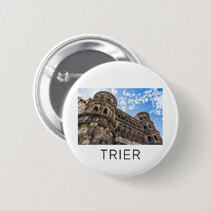 Trier Porta Nigra Rijnland-Palts Duitsland Ronde Button 5,7 Cm