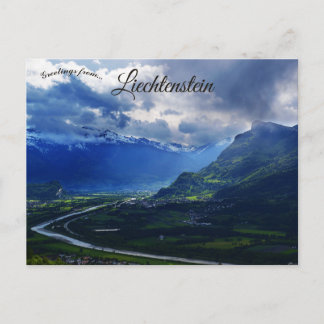 Triesenberg Liechtenstein Briefkaart