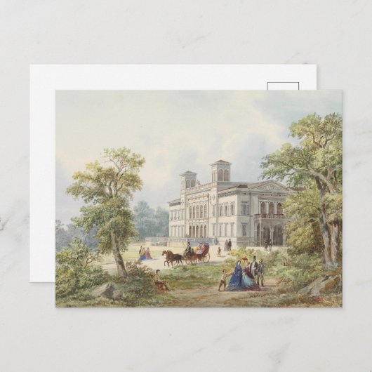 Triest Ferdinandeum – Albert Rieger Briefkaart (Voorkant / Achterkant)