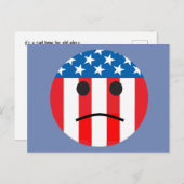 triest patriottisch briefkaart (Voorkant / Achterkant)