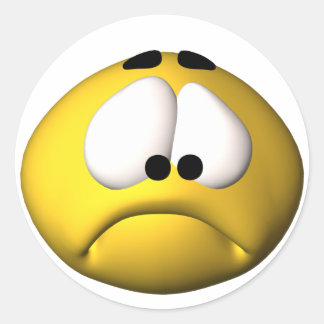 triest ronde sticker