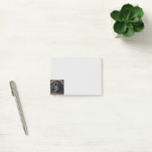 Triest zwart labrador retriever hond huisdier post-it® notes (Kantoor)