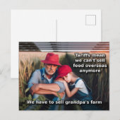 Trieste boeren - Tarieven - Verkoop van het boerde Briefkaart (Voorkant / Achterkant)