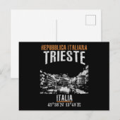 Trieste Briefkaart (Voorkant / Achterkant)