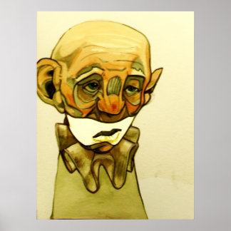 trieste clown poster