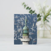 trieste faro della vittoria briefkaart (Staand voorkant)