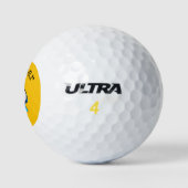 Trieste gele emoji golfballen (Logo)