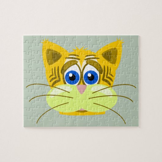 trieste kat puzzel (Horizontaal)