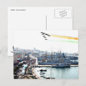 trieste tricolori briefkaart (Voorkant / Achterkant)