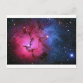 Trifid Emission Reflection Nebula M20 NGC 6514 Briefkaart (Voorkant)
