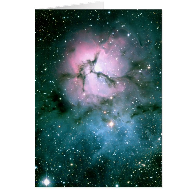 Trifid Nebula-kaart (Voorkant)