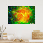 Trifid Nebula Poster (Keuken)
