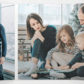 Trifold 3 Foto Waterverf Kaart (Binnenkant midden)