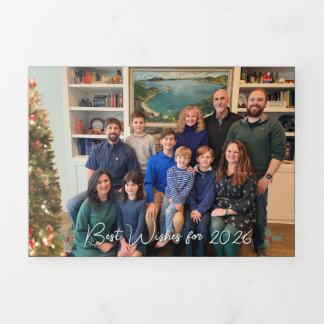 Trifold Letter Fold Invitation Drieluik Uitnodiging