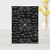 Trig & Driehoeken Kaart (Gele Bloem)