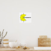 Trig-om-nom-nom-etry Grappige Poster (Keuken)