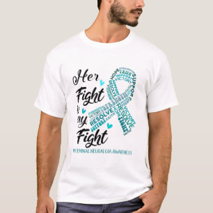 Trigeminal Neuralgia Awareness Haar Fight is my Fi T-shirt