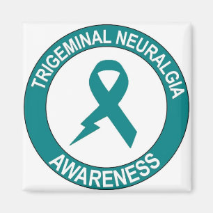 Trigeminale Neuralgia Bolt Ribbon Magneet