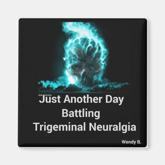Trigeminale neuralgie bewustzijnsmagneet magneet (Voorkant)