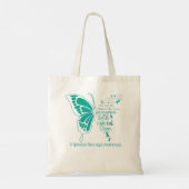 Trigeminale Neuralgie Ik ben Storm Tote Bag (Achterkant)