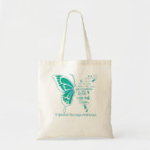 Trigeminale Neuralgie Ik ben Storm Tote Bag (Voorkant)