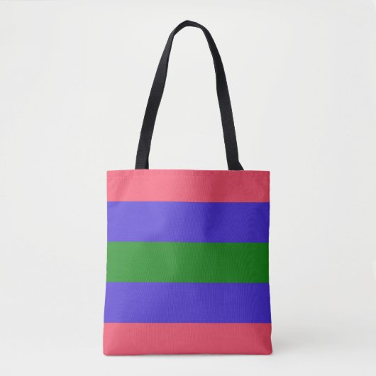 Trigender Pride Vlag Draagtas (Voorkant)