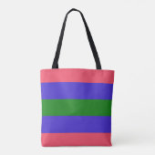 Trigender Pride Vlag Draagtas (Achterkant)