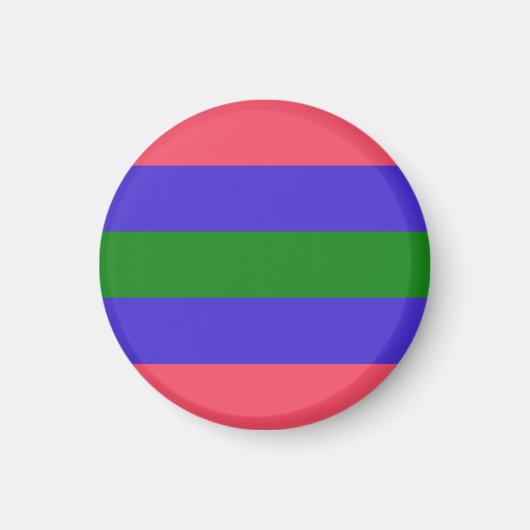 Trigender Pride Vlag Magneet (Voorkant)